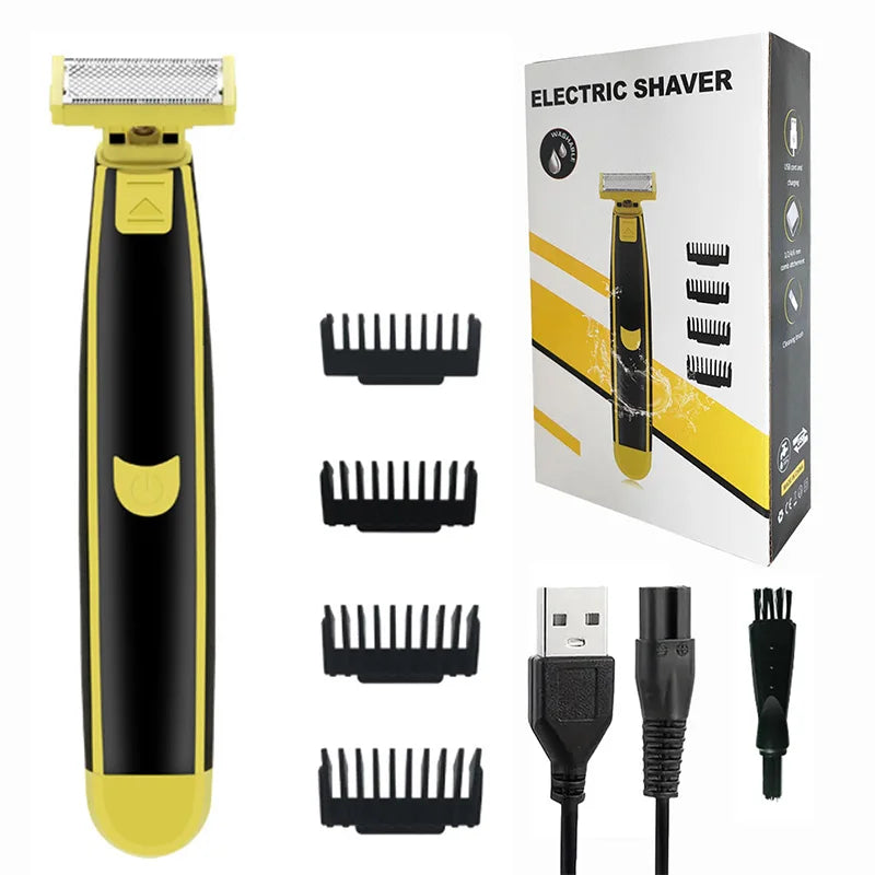 Intimate Haircut Mens Shaver Razor Sensitive Areas Shaving Machine