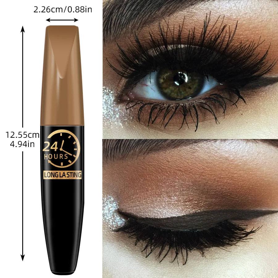 5D Eye Black Mascara Waterproof Lengthens Eyelashes Extension