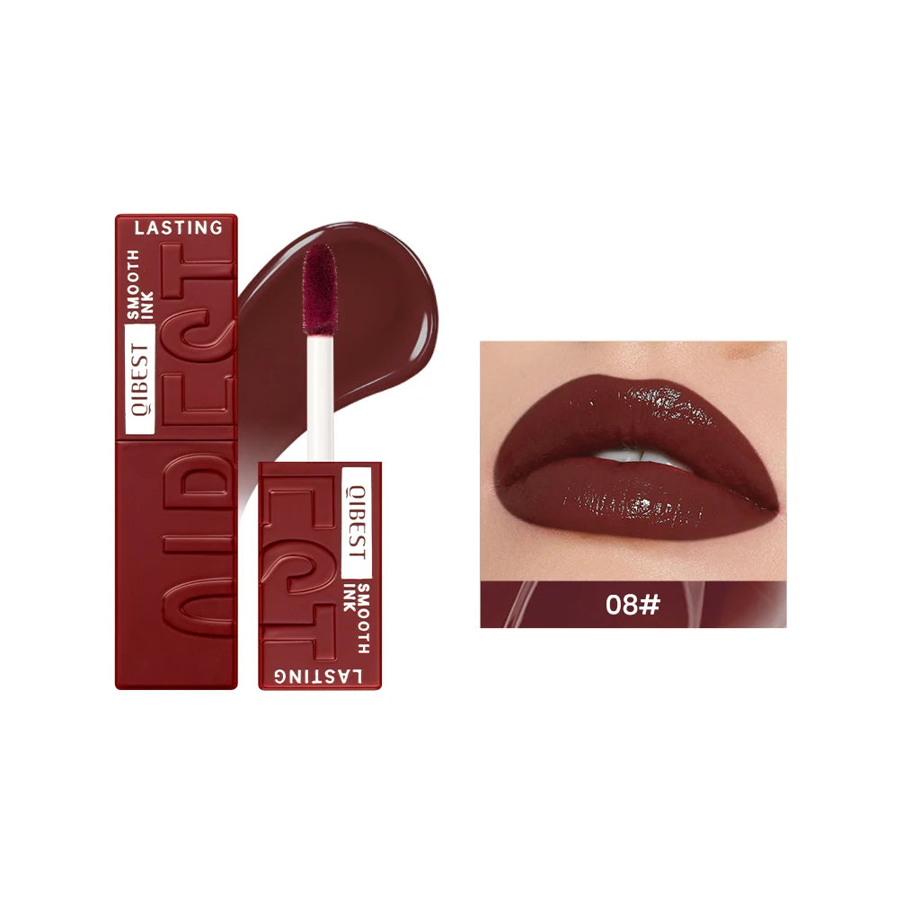 QIBEST Watery Gloss Lip Glaze Moisturizing Long Lasting