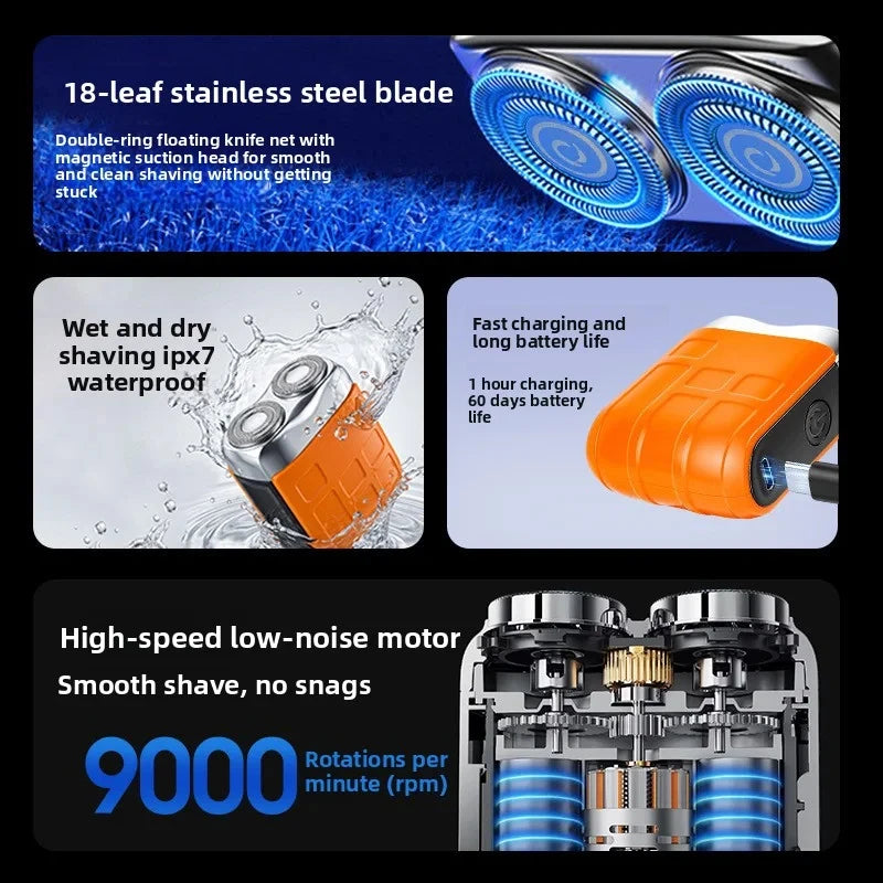 Lenovo New Multifunctional Intelligent Digital Electric Shaver