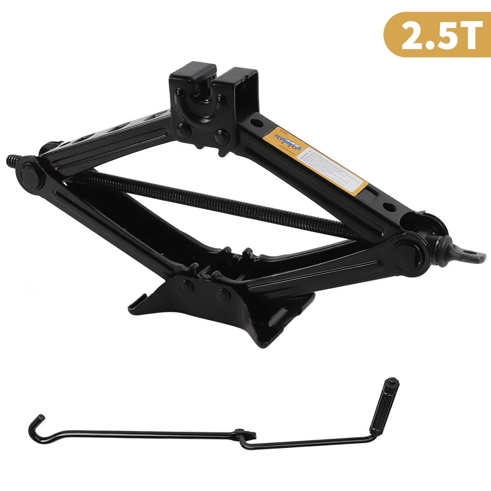 Car Jack 1.5T/2.5T Car Scissor Jack Car Repair Tool Portable Manual Lift Jack with Labor-saving Hand-cranked  for Car SUV