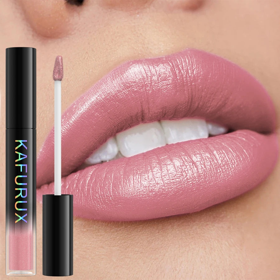 20 Colors Shimmer Lip Glaze Long Lasting Glitter Liquid Lipstick Korean
