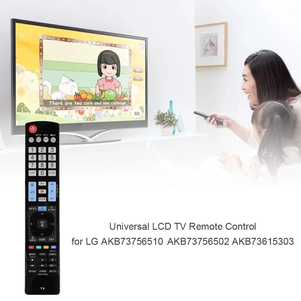 Universal Plastic LCD TV Remote Control Replacement