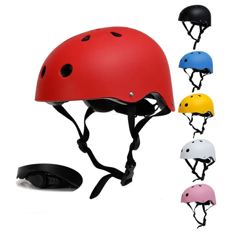Electric Scooter Round Bike Helmet Cycling Skateboard Ski Child Sports Safety Bicycle Helmet Four Seasons Bike Accessories