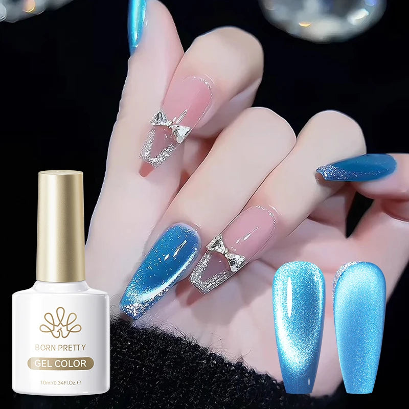BORN PRETTY 117 Colors Cat Magnetic Gel Nail Polish 10ml