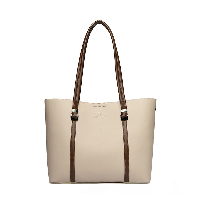 Large Capacity Shopping Bag for Daily Commuting Hand Bags Luxury Shoulder Bags High Quality Leather Hnadbags Caual Tote Sac