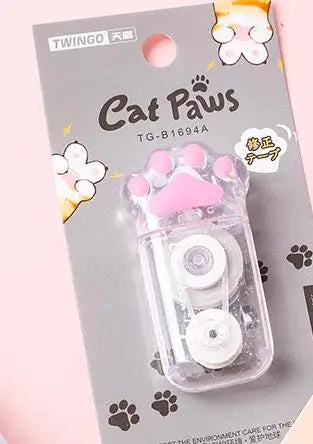 White Kawaii Corrector Cat Claw Portable Correction