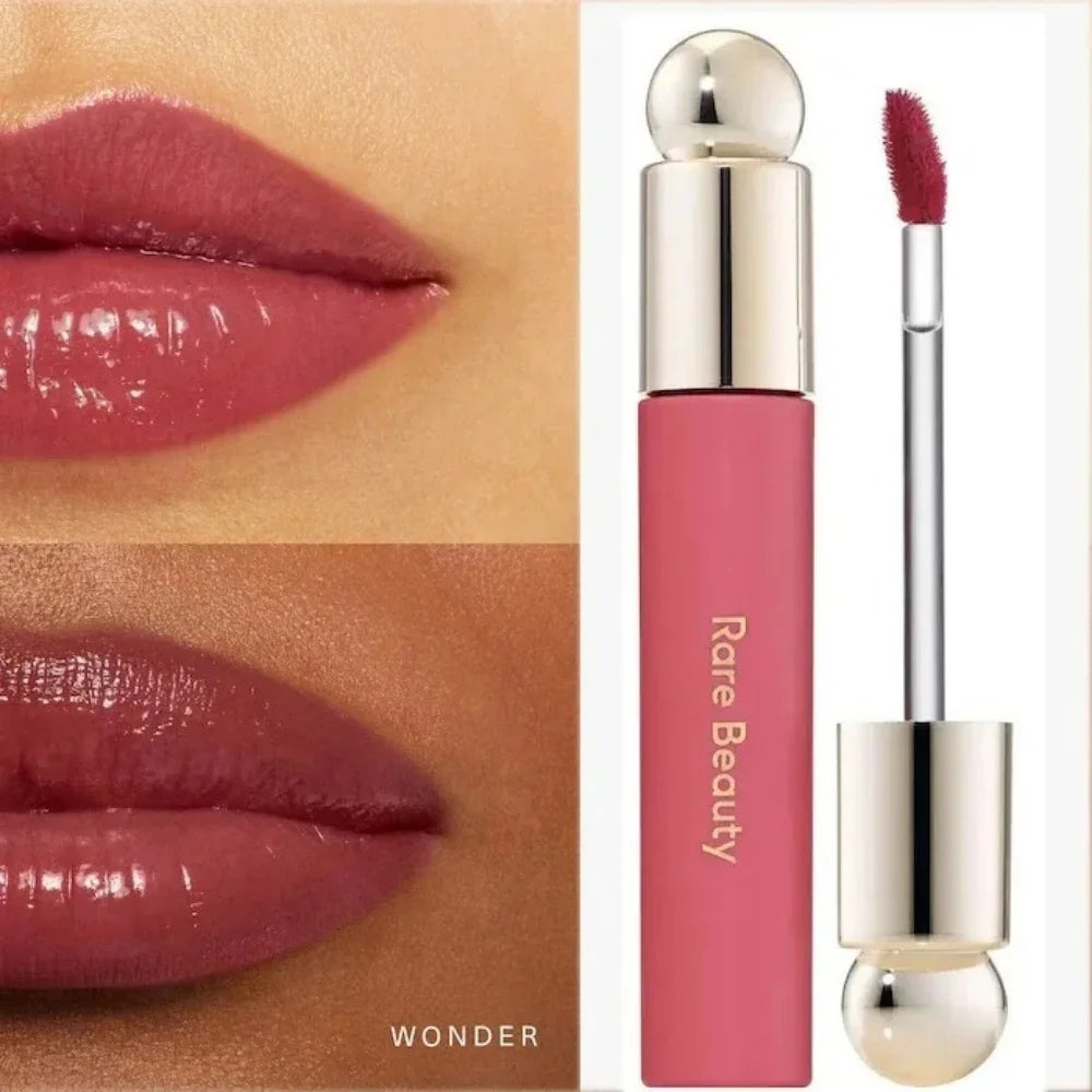 Rare Beauty Facial Liquid Contour Bronze Powder Smooth Natural Moisturizing Long-Lasting Easy to Apply Lip Gloss Makeup With Box