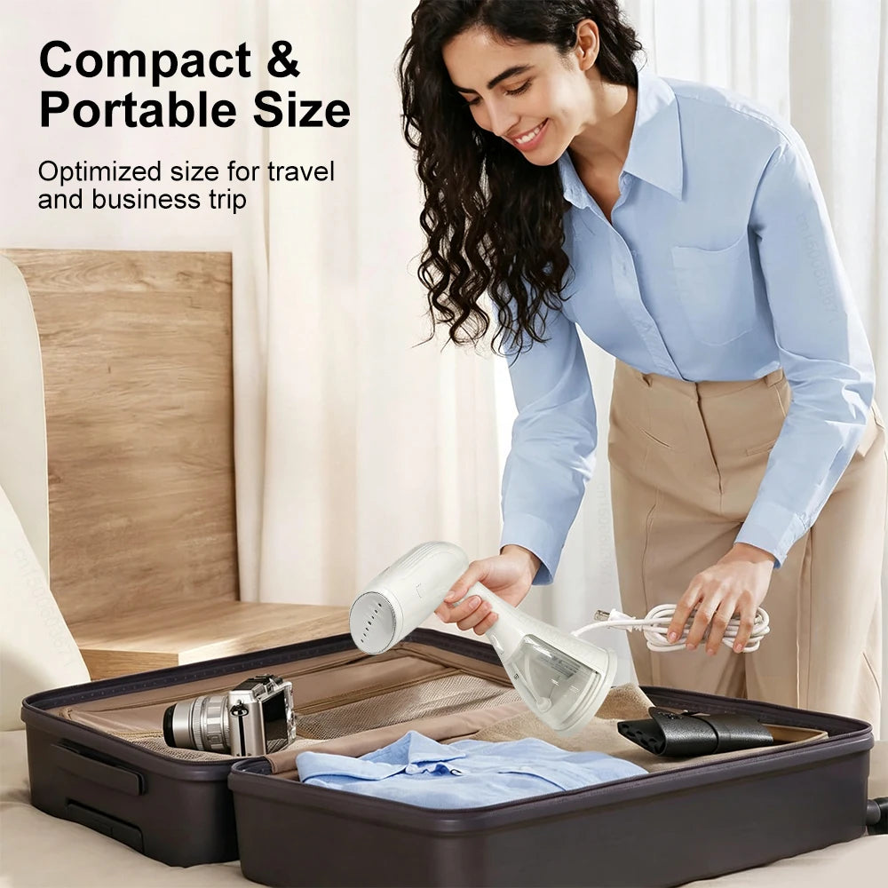 Portable Handheld Clothes Steamer 2‑In‑1