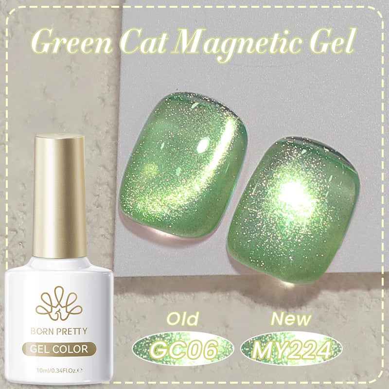 BORN PRETTY 117 Colors Cat Magnetic Gel Nail Polish 10ml
