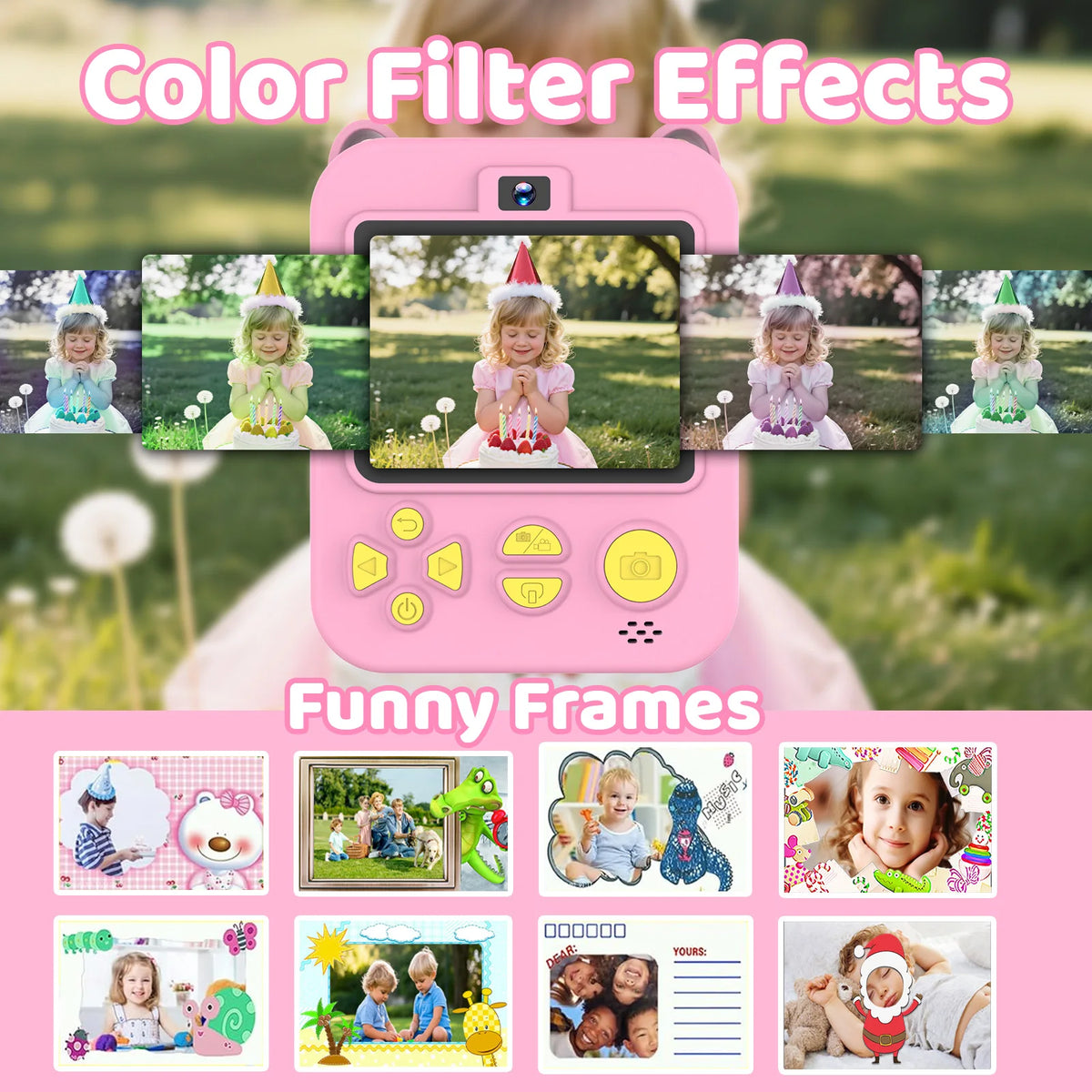 Digital Children Camera Instant Print Photo Video Recorder