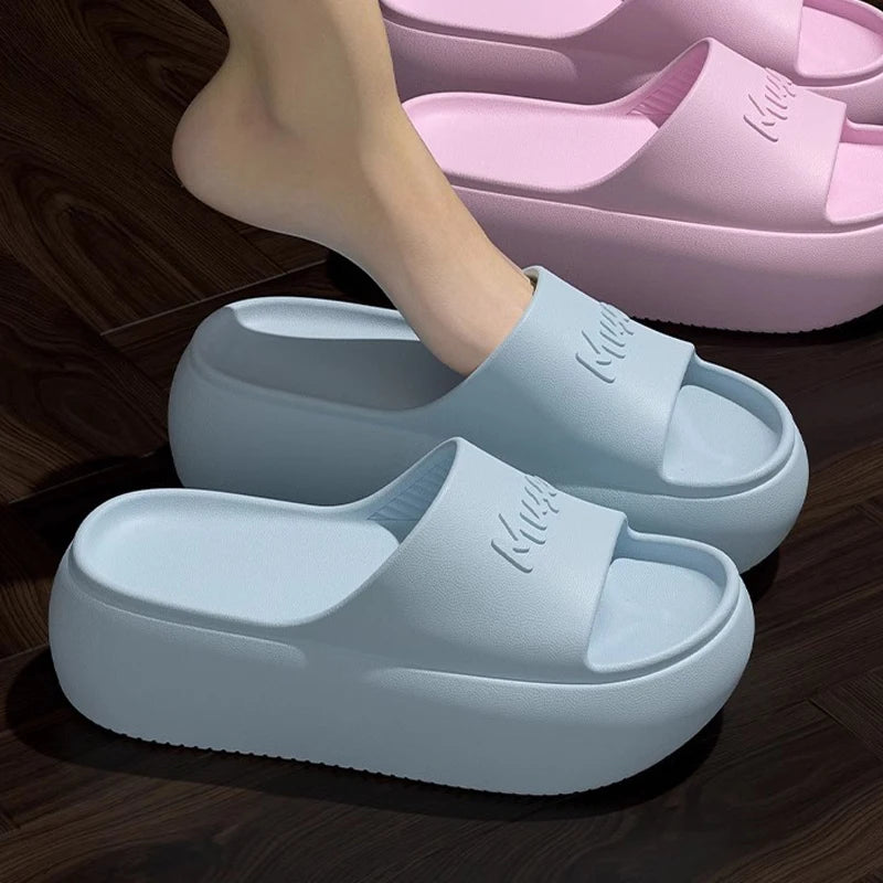 Fashion Summer Eva Slippers Summer Women Thick Soles
