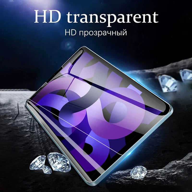 3Pcs Soft PET Screen Protector For iPad Air 5 4 3 2 1 Mini 6 5 For iPad 10.9 10th 9th 8th 7th 6th 5th Generation Protective Film