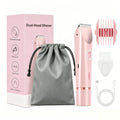 Electric Shaver for Woman Double Head Dual Purpose Female Razor Body Epilator Leg Underarm Bikini Electric Hair Remover Trimmer