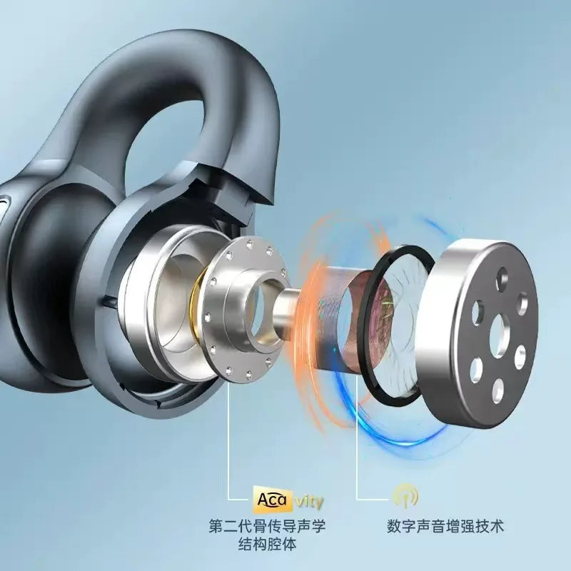X58 Bluetooth In-Ear Earbuds Noise Reduction LED Display Touch Control Earphone With Built-In Mic