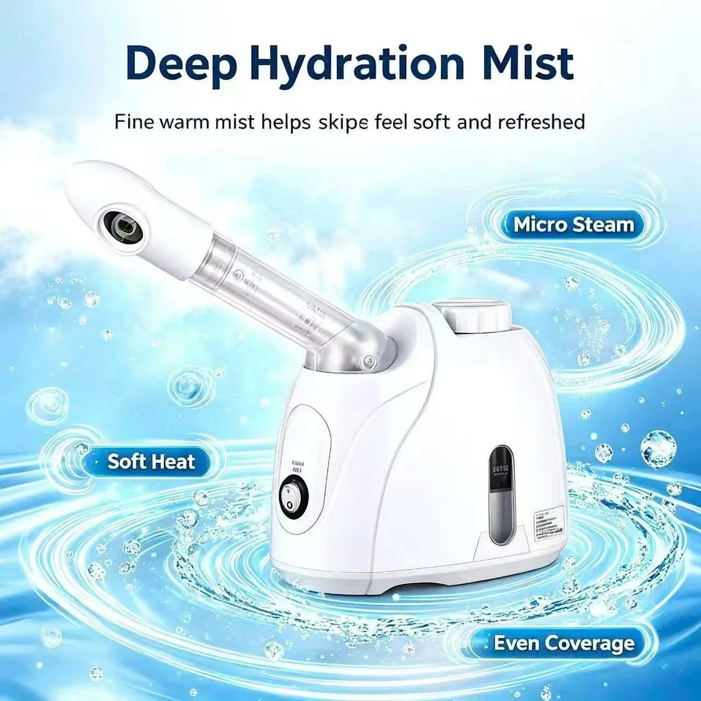Home Spa Facial Nano Steamer Portable Warm Mist Humidifier