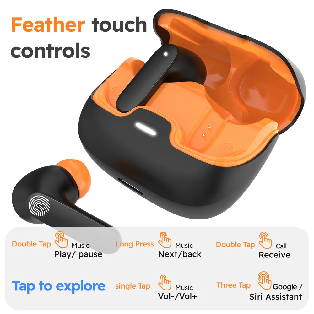Bluetooth 5.4 TWS Wireless Bluetooth Earphones
