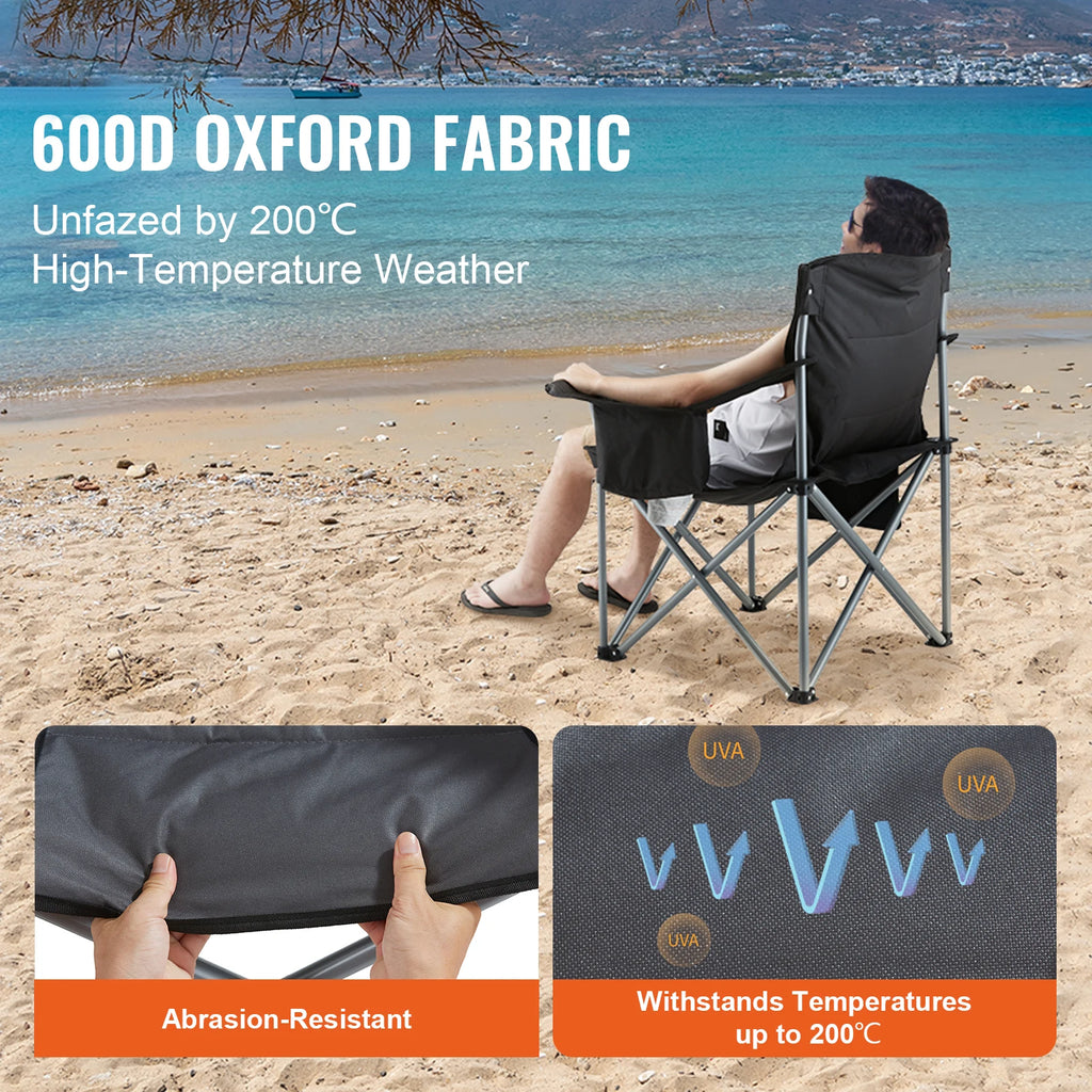 SucceBuy Outdoor Camping Chair 350lbs High