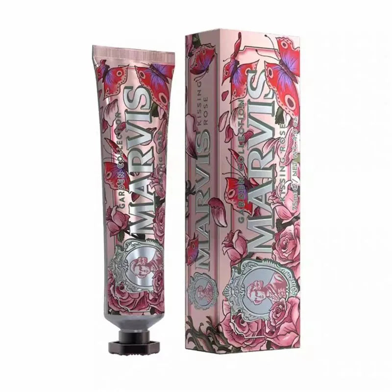 Marvis Whitening Healtmint Freshen Breath Toothpaste Italy Original 75ml Remove Smoke Stains Yellowing Toothpaste Teeth Whitenin