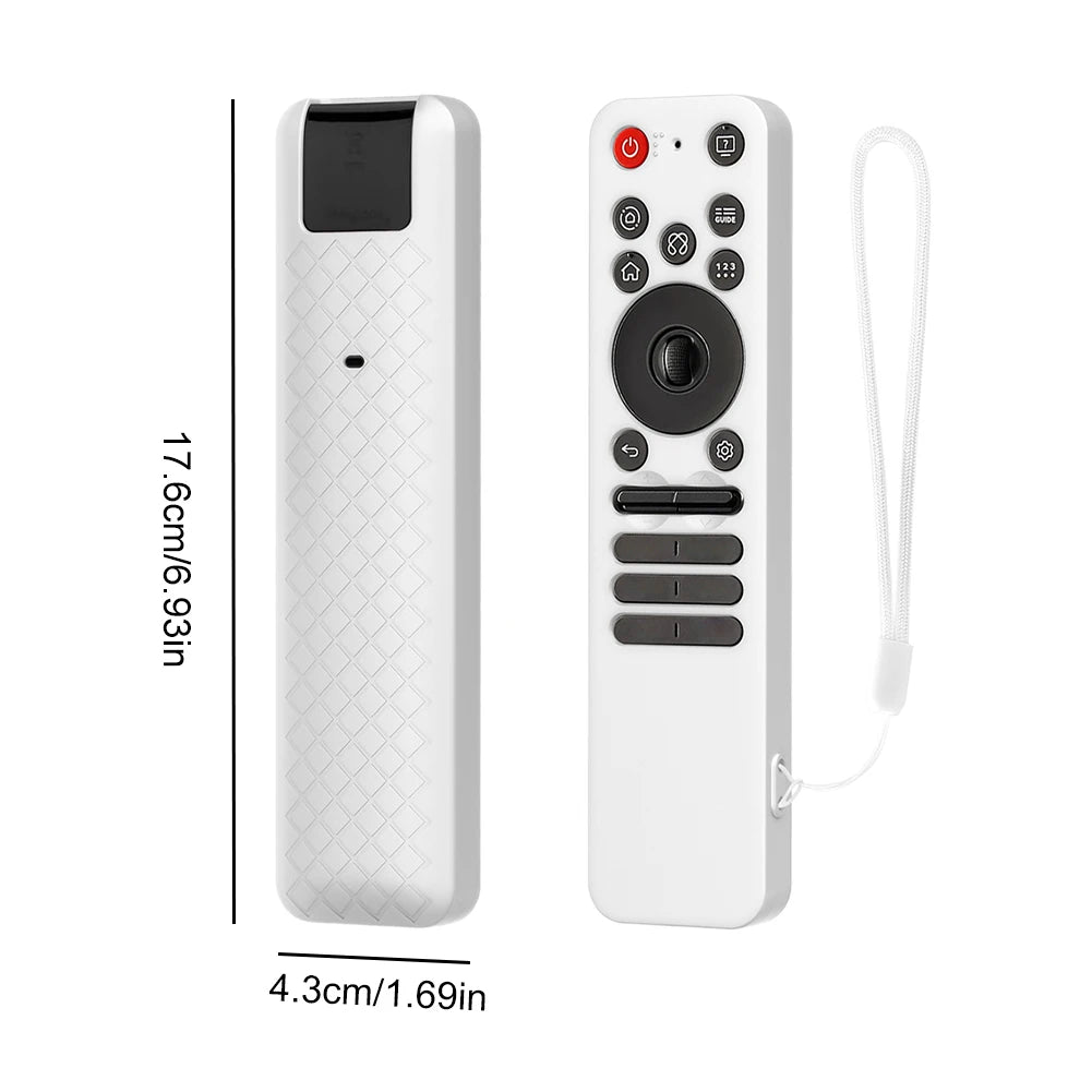 Remote Control Case for LG MR25GA OLED Smart TV Magic Remote Control Cover Silicone Protective Case Anti-Slip Control Case Cover