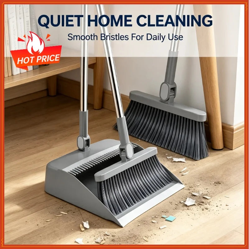Broom set Household broom Dustpan set Brush head sweeping Individual