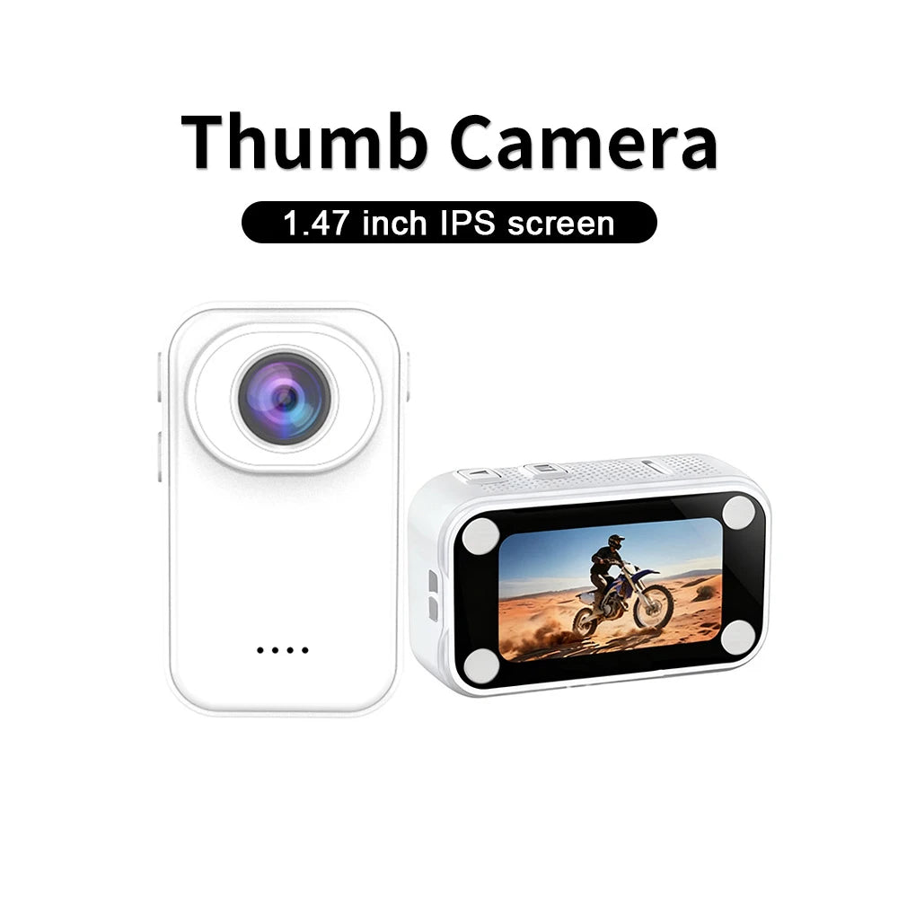 1.47-inch HD 1080p Thumb-Sized Action Camera for Kids with Memory Card
