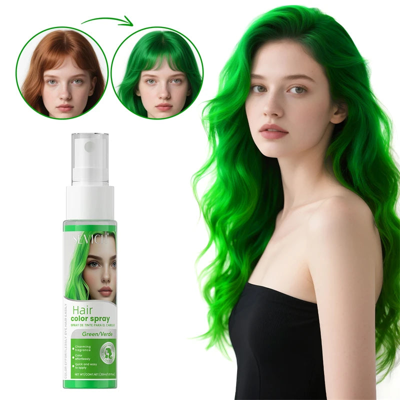 8 Colors Hair Color Spray Temporary