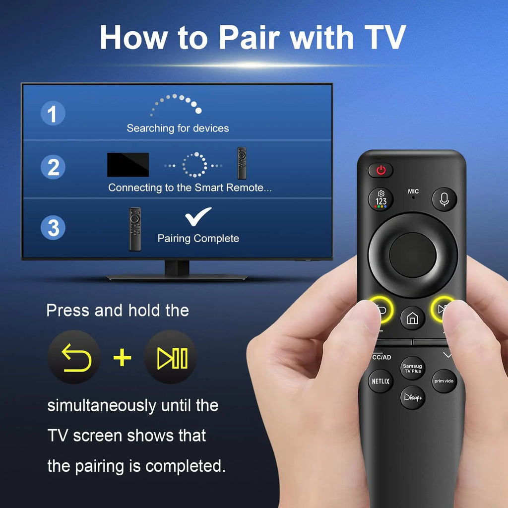 BN59-01432A/1455A Voice Remote for Samsung Smart TVs