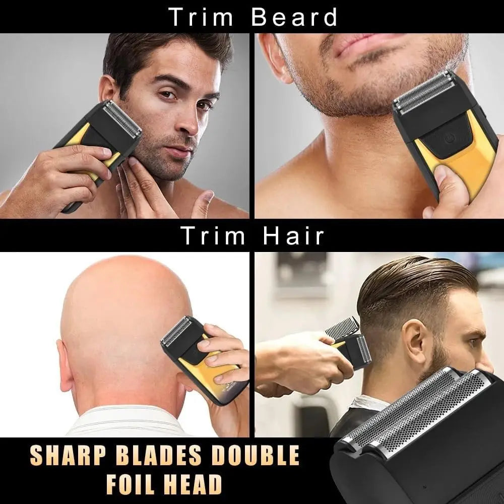 3 in1/1pc Professional Hair Clipper Kit Electric Shaver