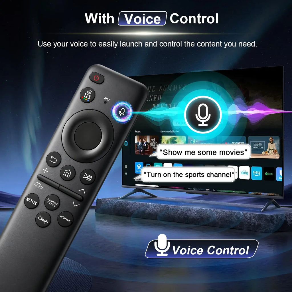 BN59-01432A/1455A Voice Remote for Samsung Smart TVs
