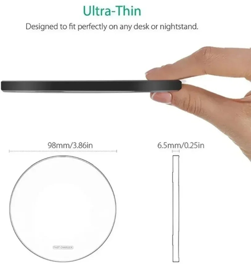 Wireless Charger Pad Induction Fast Wireless Charging Station