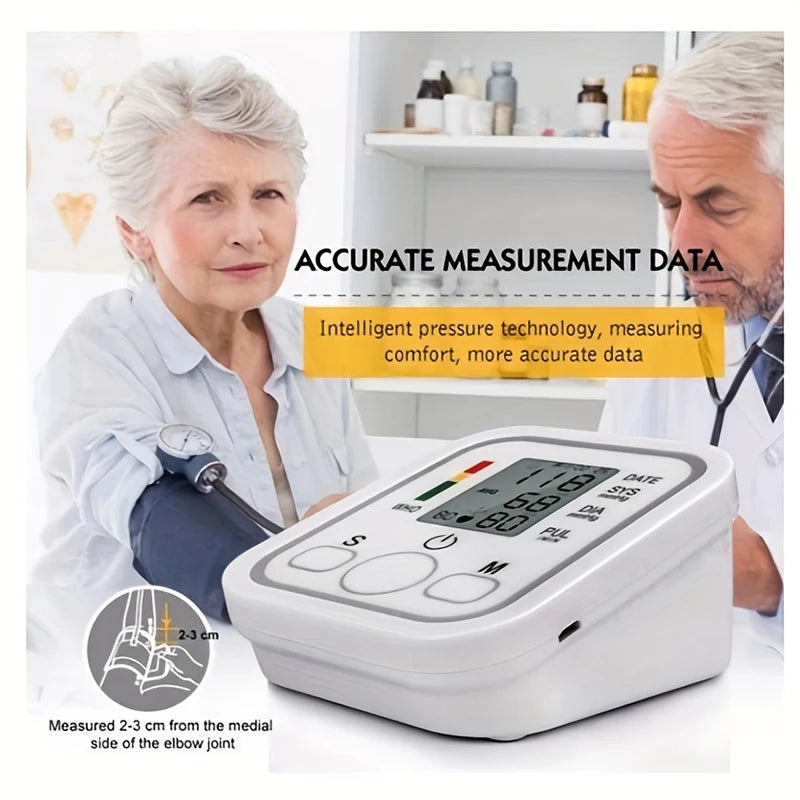 Arm Automatic Blood Pressure Monitor 32 Cuff Medical BP