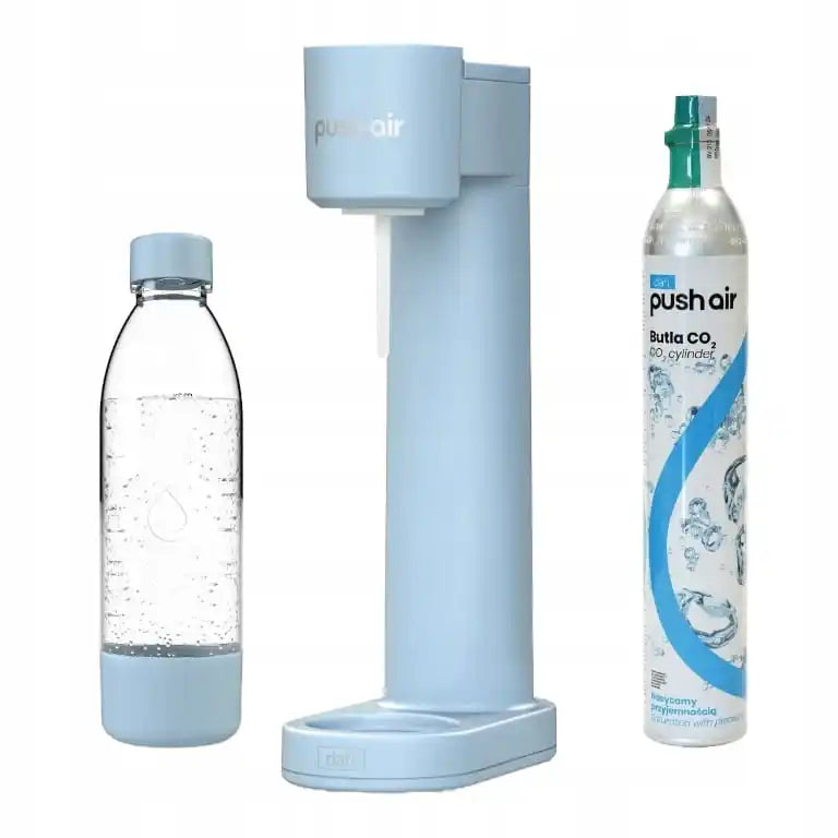 Dafi PushAir water Saturator + 1x0.7 L bottle + CO2 cartridge set