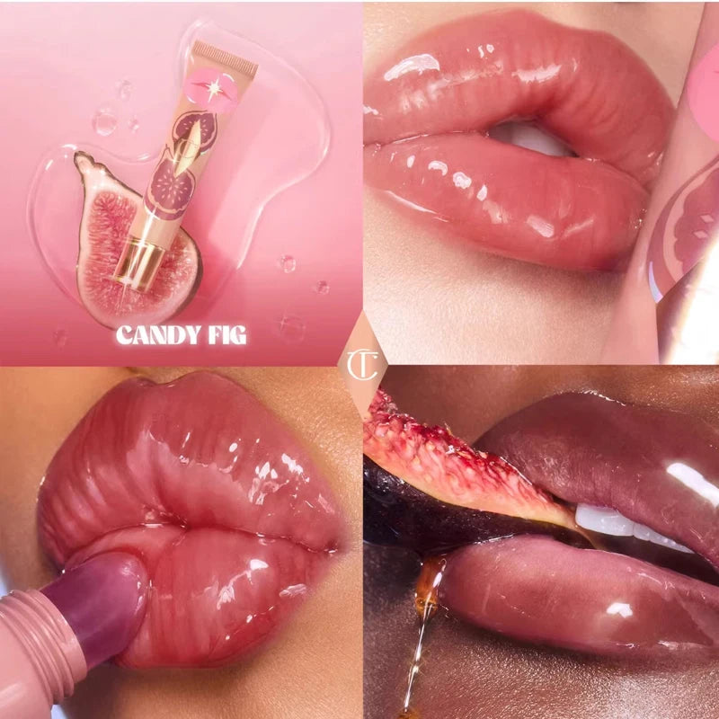 Charlotte Tilbury Pillow Talk New Lip Mask Moisturizing Exfoliating Lip Balm Lasting Waterproof Solid Lipstick Lip Gloss Makeup