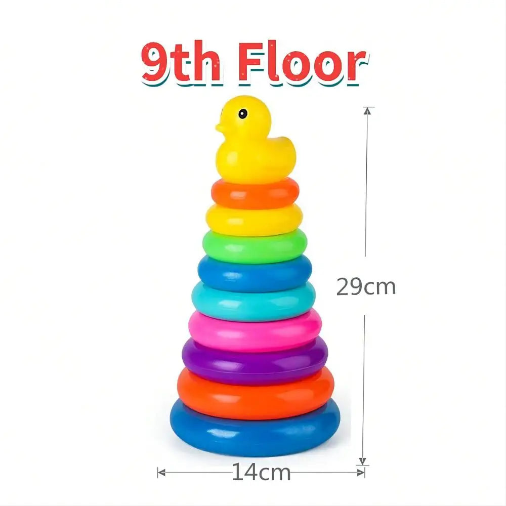 Montessori Baby Toy Rolling Ball Tower