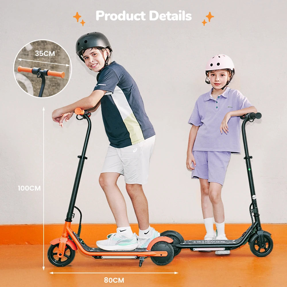 iScooter K2Pro Children's Electric Scooter 150W Motor, 18V Battery, 6" inch Foldable E-scooter 3-Height Adjustable