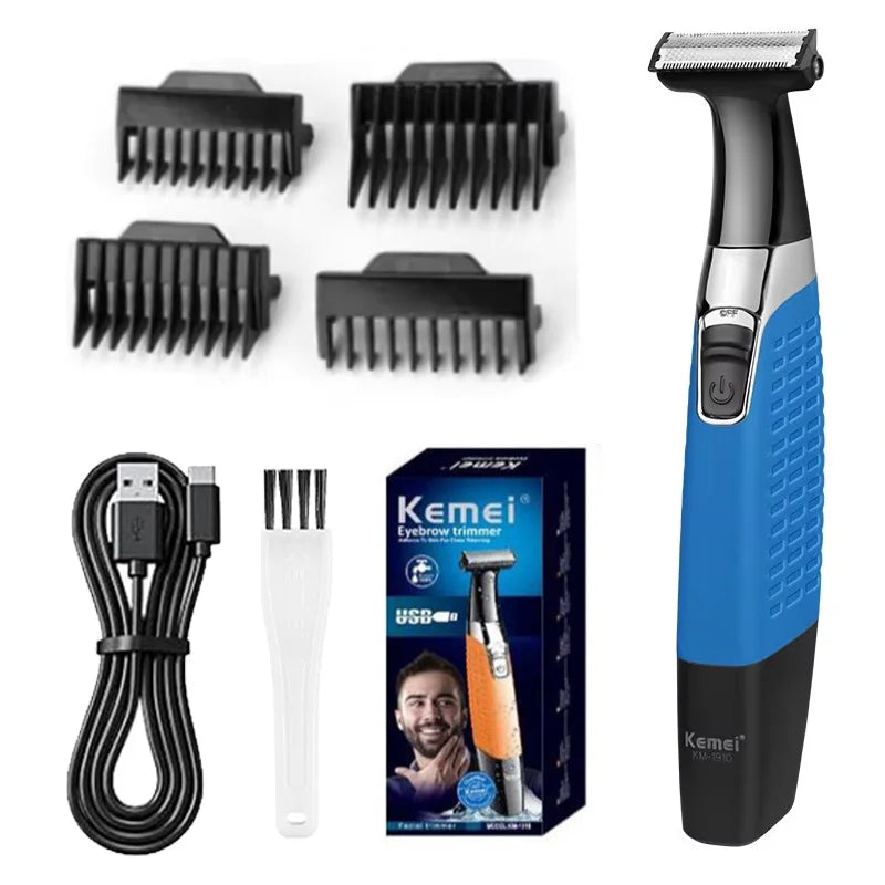 Kemei Professional Electric Shaver for Men Rechargeable