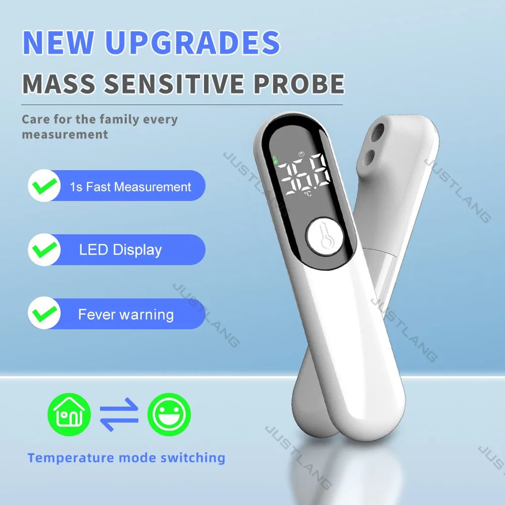 JUSTLANG Forehead Digital Thermometer LED Non Contact