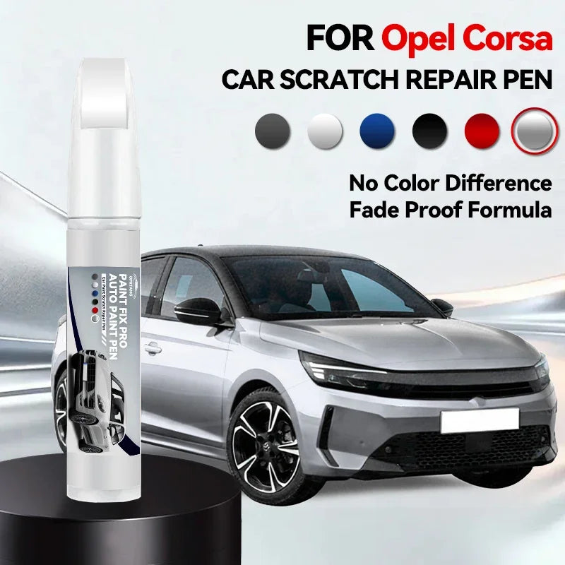 Vehicle Exclusive Use Car Paint Repair Pen For 1982-2025 OPEL CORSA Paint Scratch Repair Accessories Black Red White Silver Oran