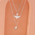 Aihua Fashion Infinity Pendant Necklace for Women Gold Silver Color Chains Infinity Symbol Party Collares Jewelry on the Neck