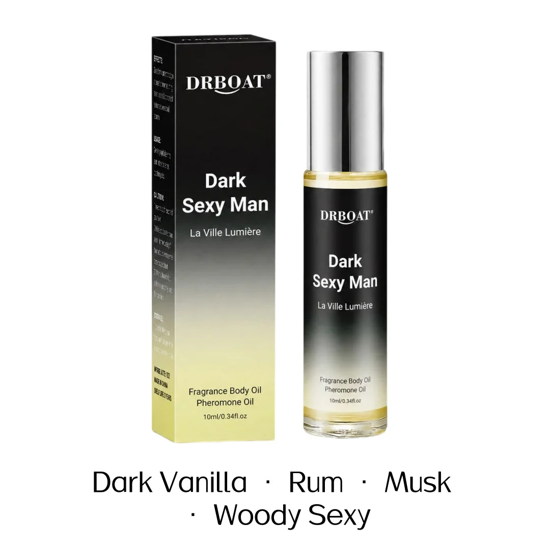 Men Roll On Pheromone Perfume Oil 3 Gourmand Scents Vanilla Amber