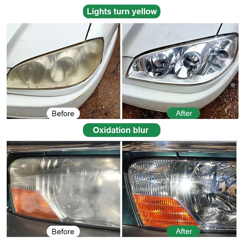 Car Headlight Restoration Polishing Kits Headlamp Scratch Remover Repair