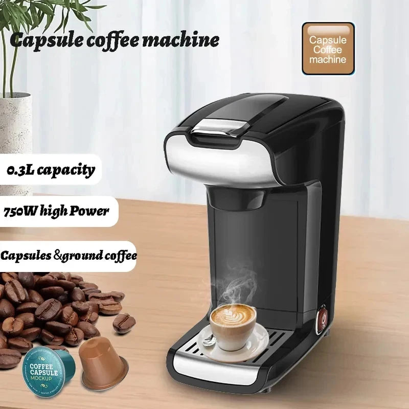 220-240V Household Single Cup 300ML Capsule Coffee Machine