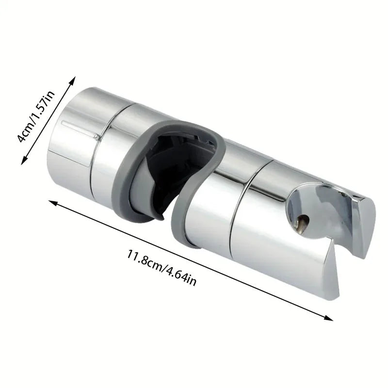 Universal Shower Head Holder Adjustable 18~25mm ABS Chrome Shower