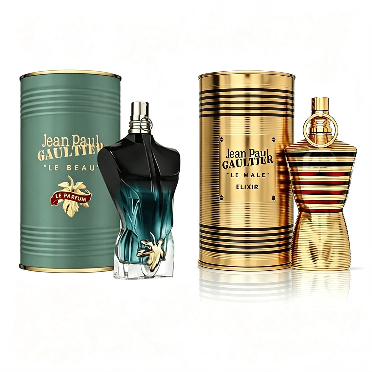 Jean Paul Gaultier Le Male Le Beau Series 3 Styles Perfume Collection