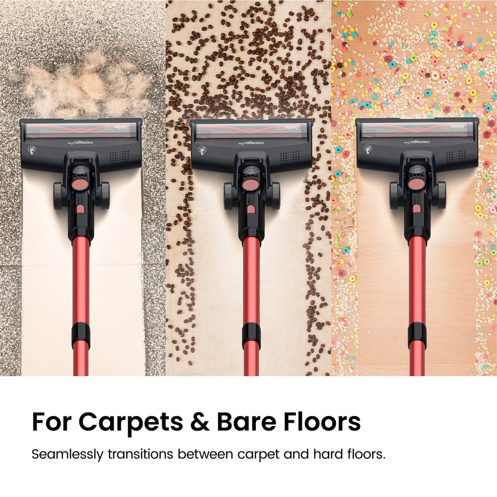MONSGA M100 55KPA 450W Cordless Vacuum Cleaner,