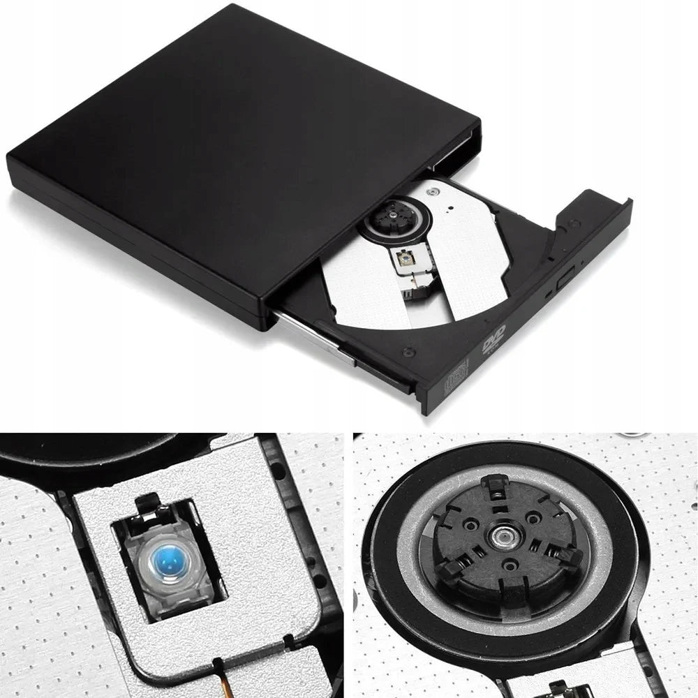 EXTERNAL DRIVE CD/DVD-ROM/RW RECORD USB PLAYER