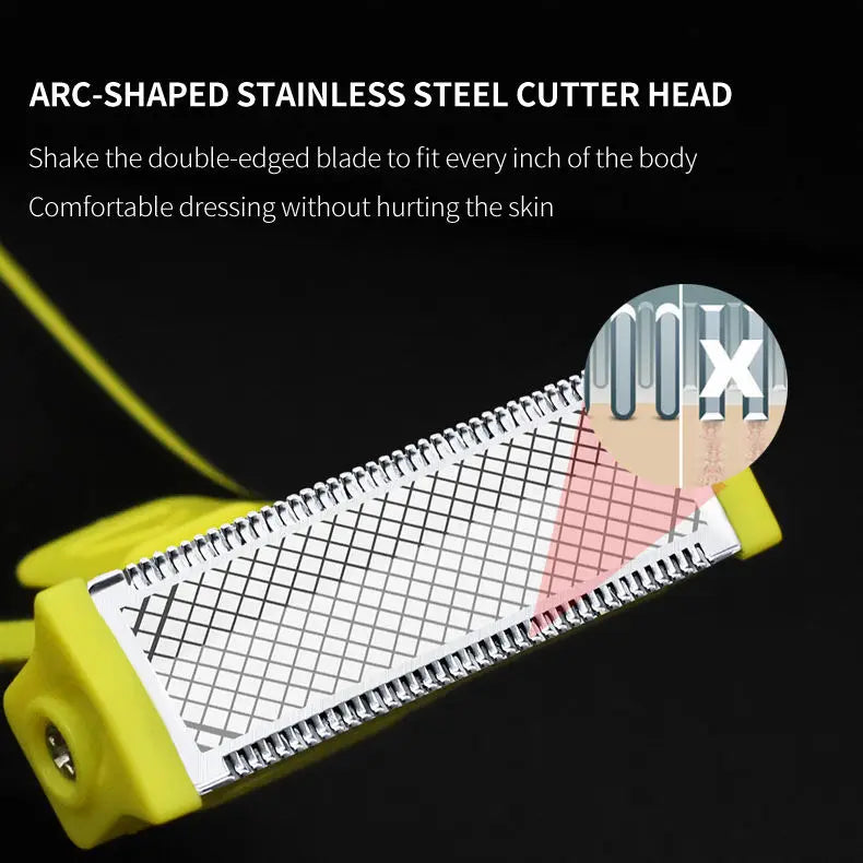Intimate Haircut Mens Shaver Razor Sensitive Areas Shaving Machine