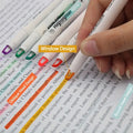 6-Pack Clear View Highlighter Pens