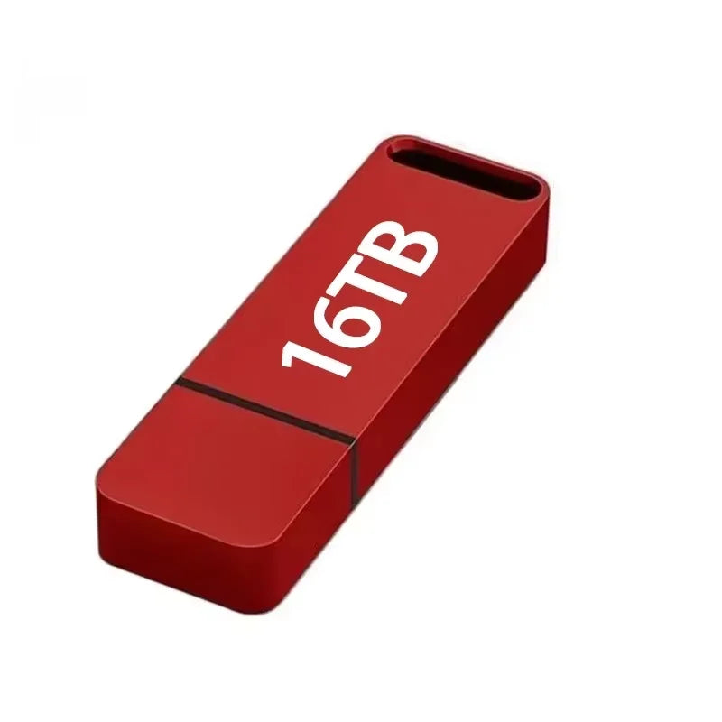 64TB Flash Drive Metal High-Speed Wireless Bluetooth Transmitter USB 16TB 2TB Car Stereo Music Audio Receiver Bluetooth Adapter